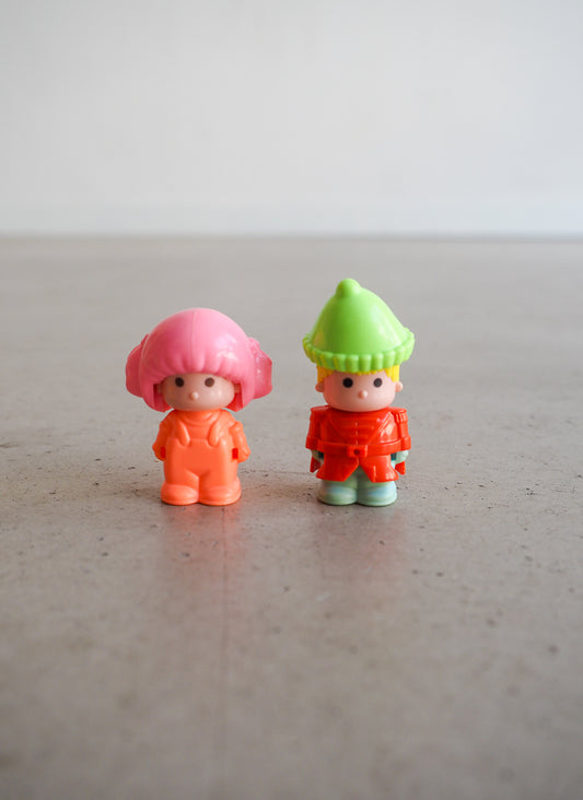 2 figurines Pin y Pon vintage