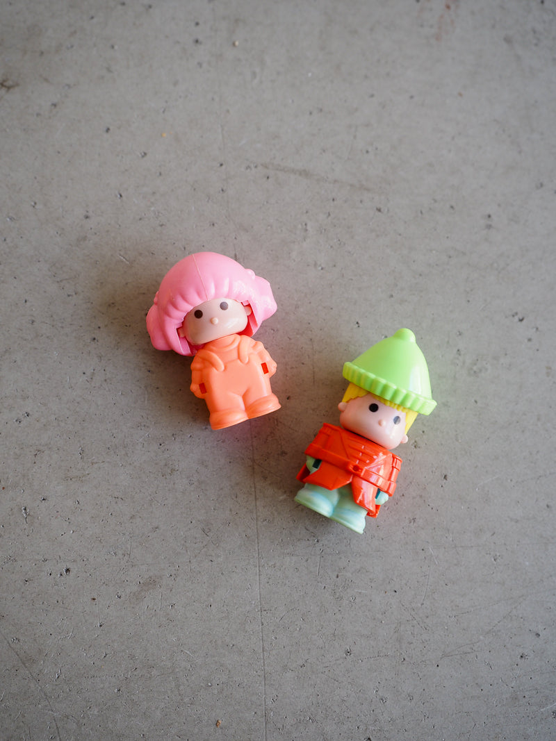 2 figurines Pin y Pon vintage