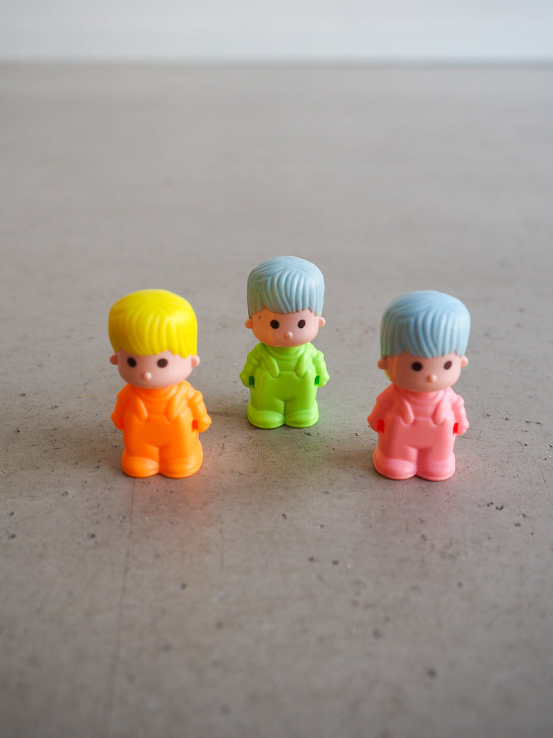 3 figurines Pin y Pon vintage