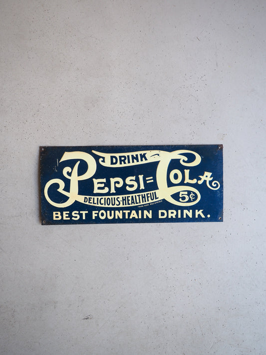 Plaque en tôle Pepsi Cola