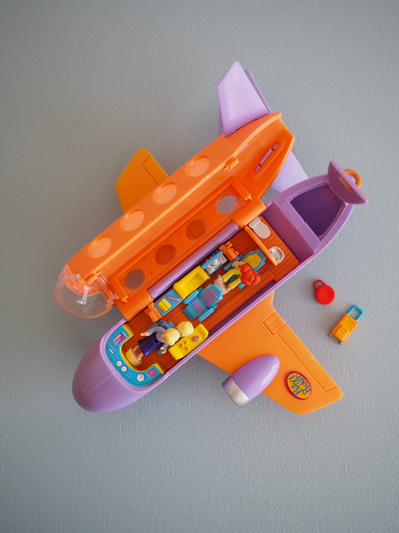 Avion jet Polly Pocket 1998