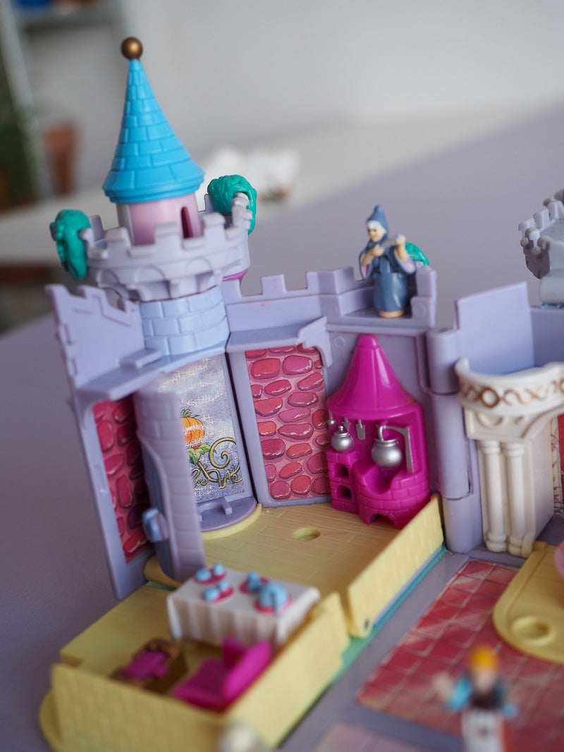 Château de Cendrillon Polly Pocket Disney complet 1995