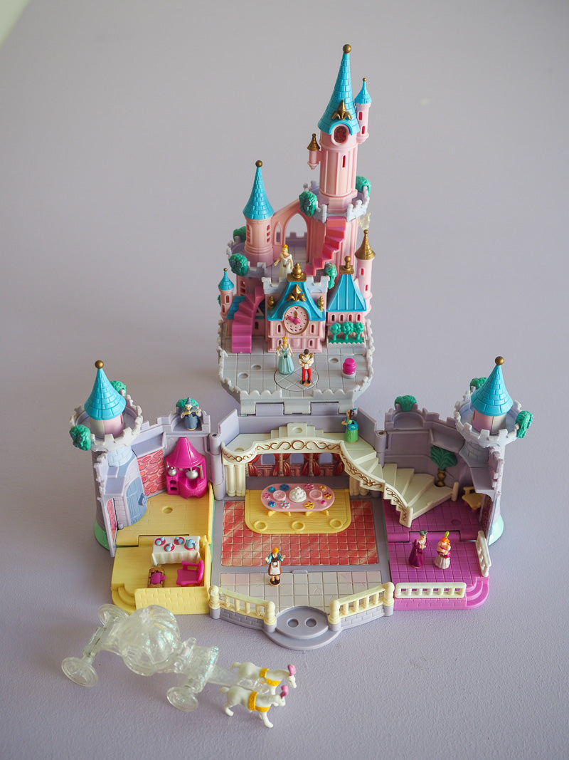 Château de Cendrillon Polly Pocket Disney complet 1995