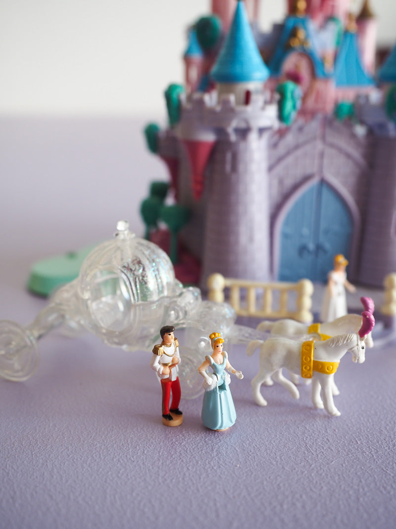 Château de Cendrillon Polly Pocket Disney complet 1995