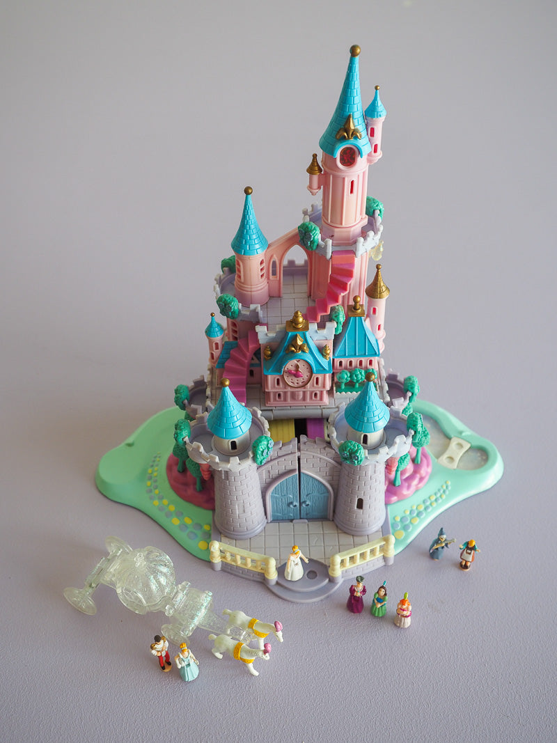 Château de Cendrillon Polly Pocket Disney complet 1995