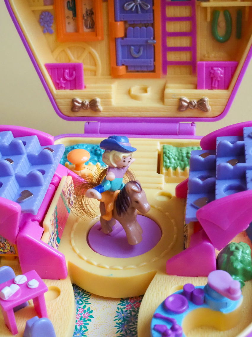 Poney Ridin' show Polly Pocket 1994 - Complet