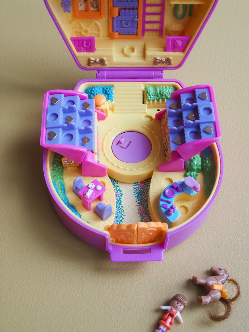 Poney Ridin' show Polly Pocket 1994 - Complet