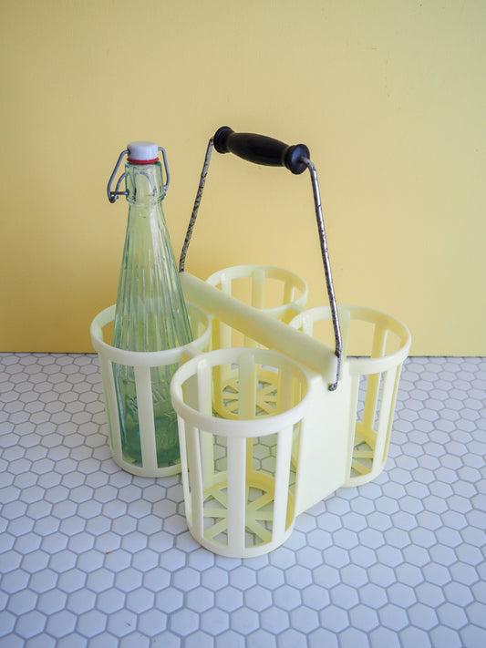 Porte-bouteilles en plastique vintage