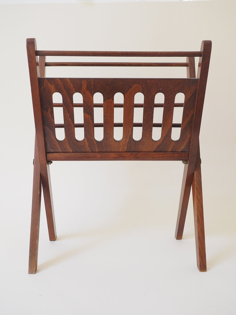 Porte-revues pliant Cees Braakman pour Pastoe – Design hollandais Mid-Century années 50/60