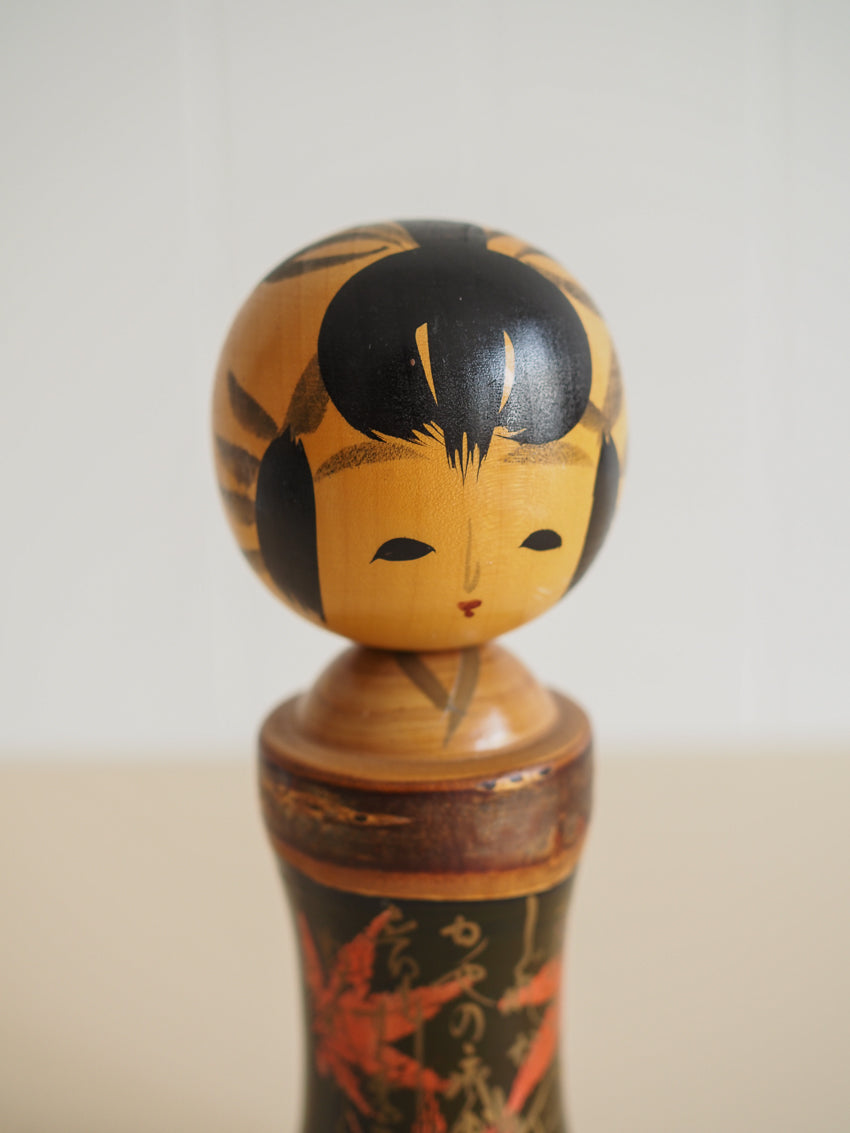 Poupée japonaise Kokeshi vintage