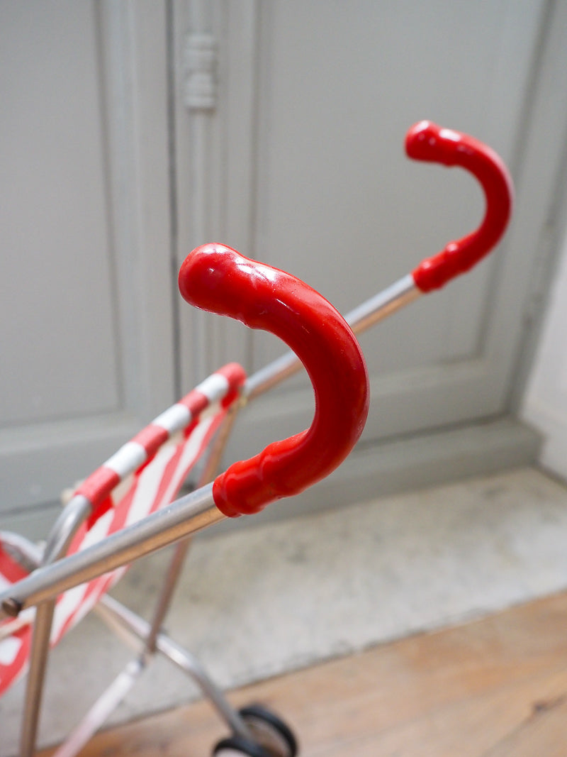 Poussette canne pour poupée vintage