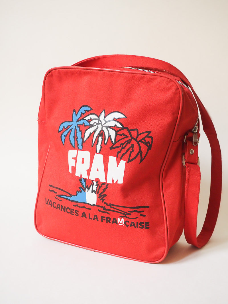 Grand sac bandoulière vintage FRAM