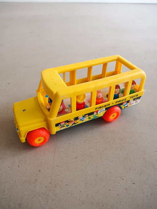 School bus jaune Little People