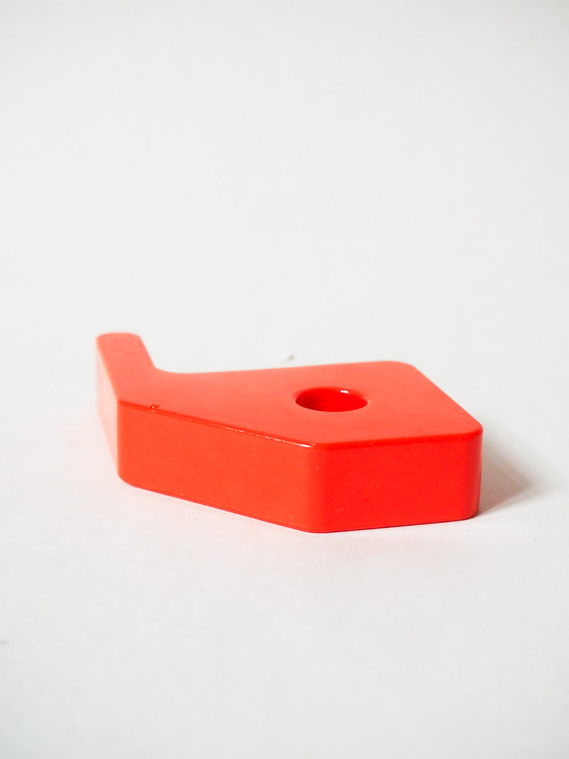 🧡 Dérouleur de scotch de bureau vintage – Plastique orange