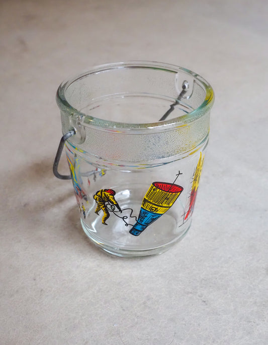 Seau à Glaçons Vintage sérigraphié Thème Espace