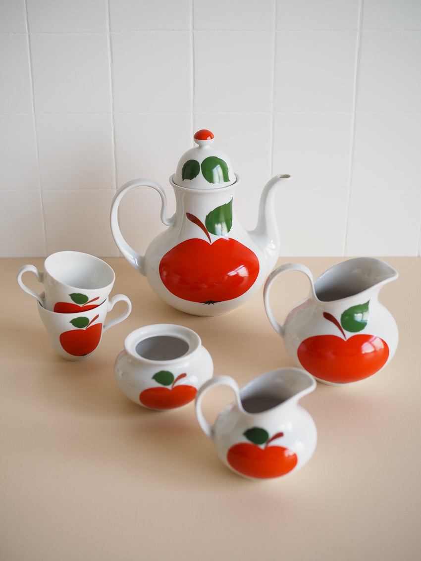 Cafetière ou théière pomme Patricia Seltmann Weiden Bavaria