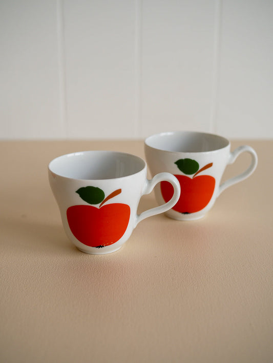 2 tasses pomme Patricia Seltmann Weiden Bavaria