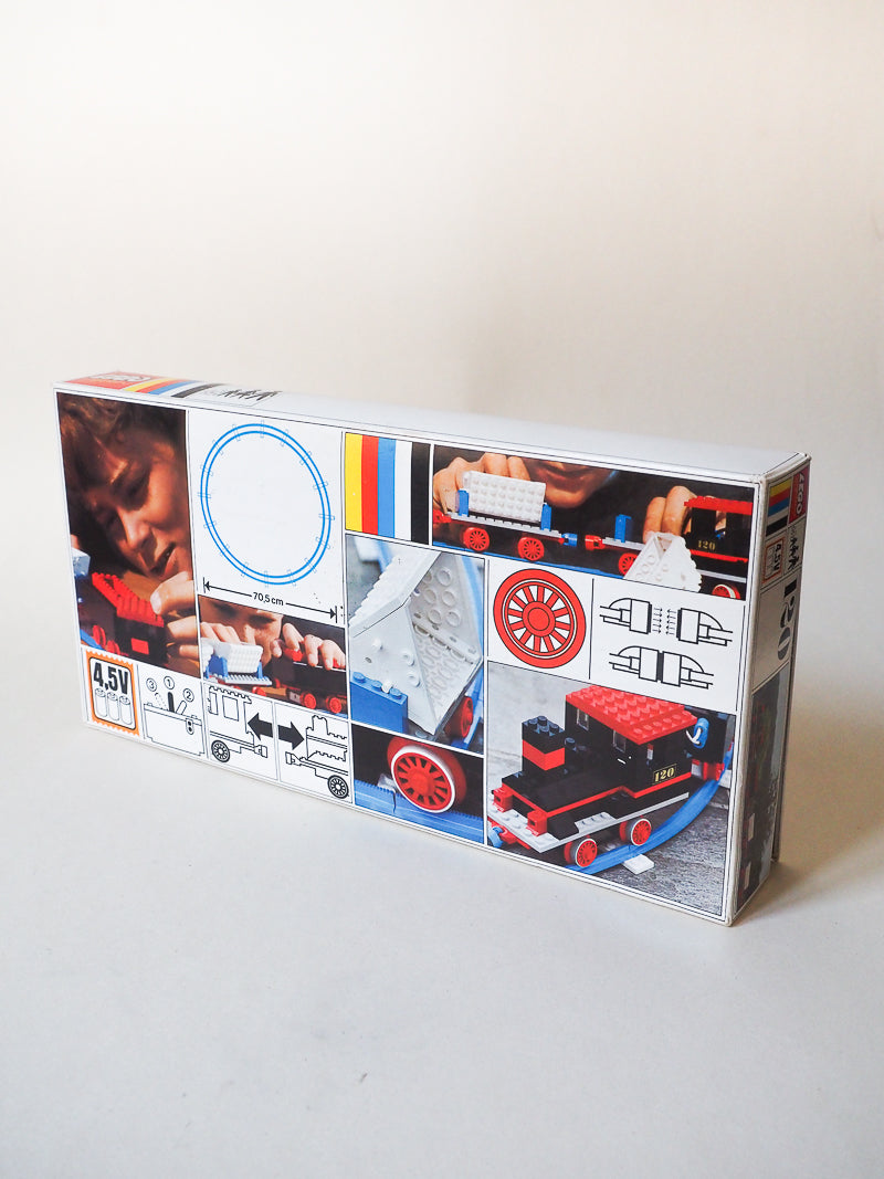 🚂✨ LEGO System – Train Vintage Années 70 (Set Complet)