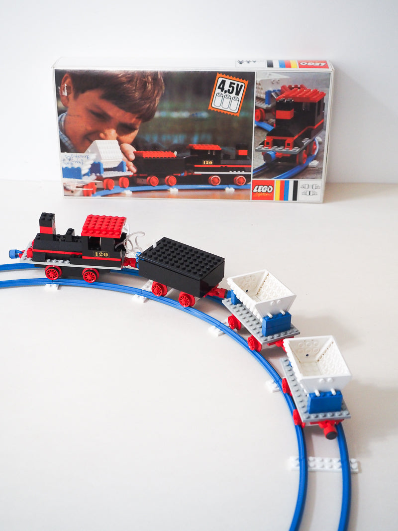 🚂✨ LEGO System – Train Vintage Années 70 (Set Complet)