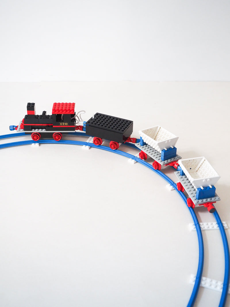 🚂✨ LEGO System – Train Vintage Années 70 (Set Complet)
