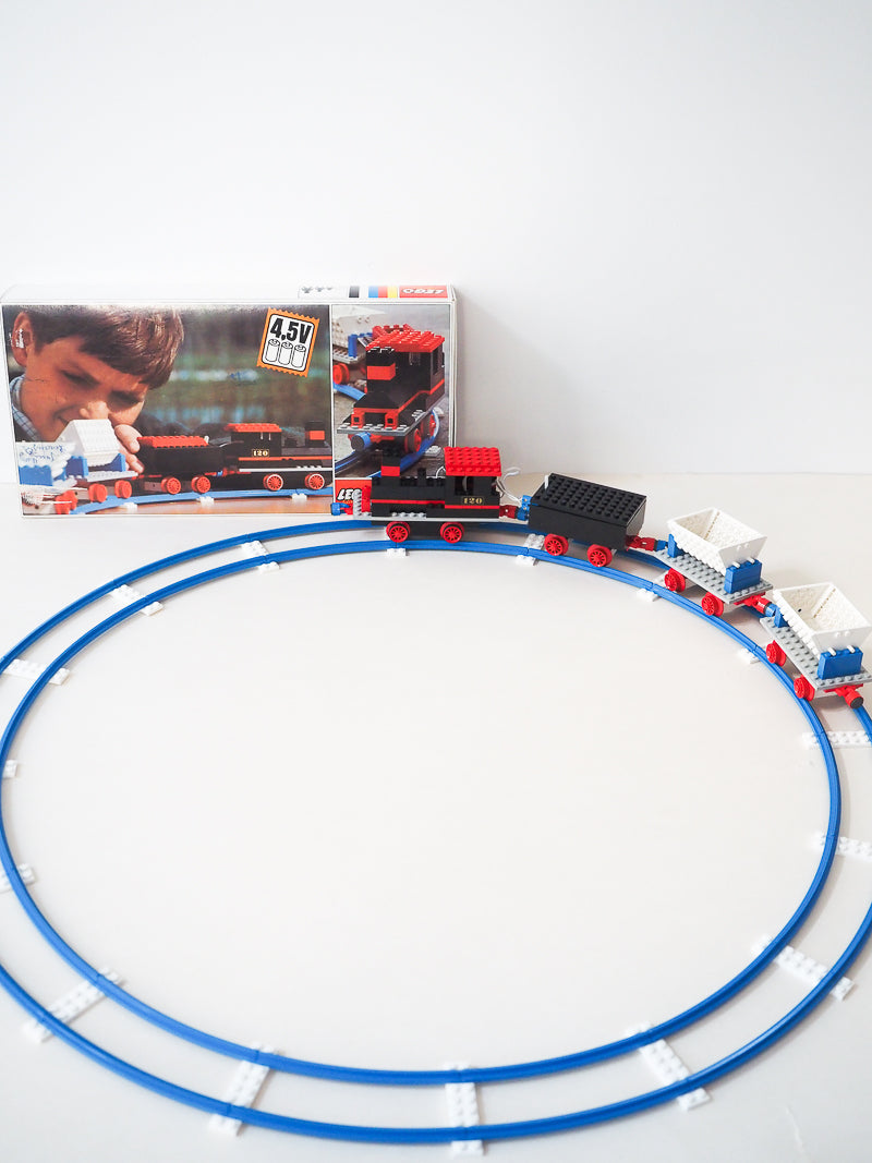 🚂✨ LEGO System – Train Vintage Années 70 (Set Complet)