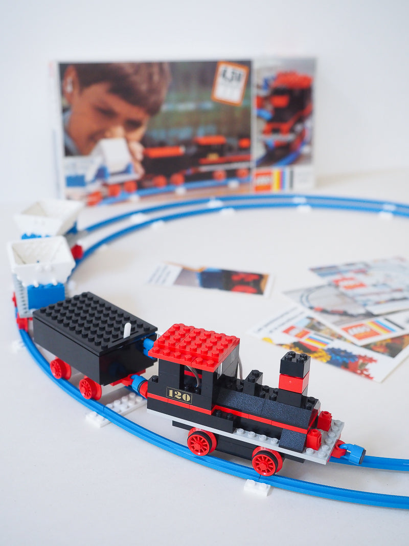 🚂✨ LEGO System – Train Vintage Années 70 (Set Complet)