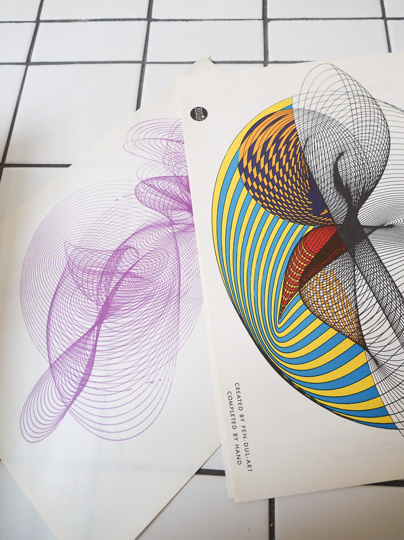 🎨 Swing ’O Graph – Jeu de dessin vintage années 70 – Style Spirograph
