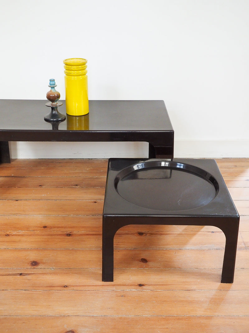 Table basse - Marc Berthier pour Prisunic - fibre de verre