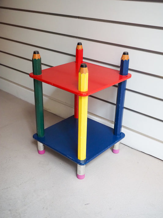 Table de chevet crayon dans le style Pierre Sala