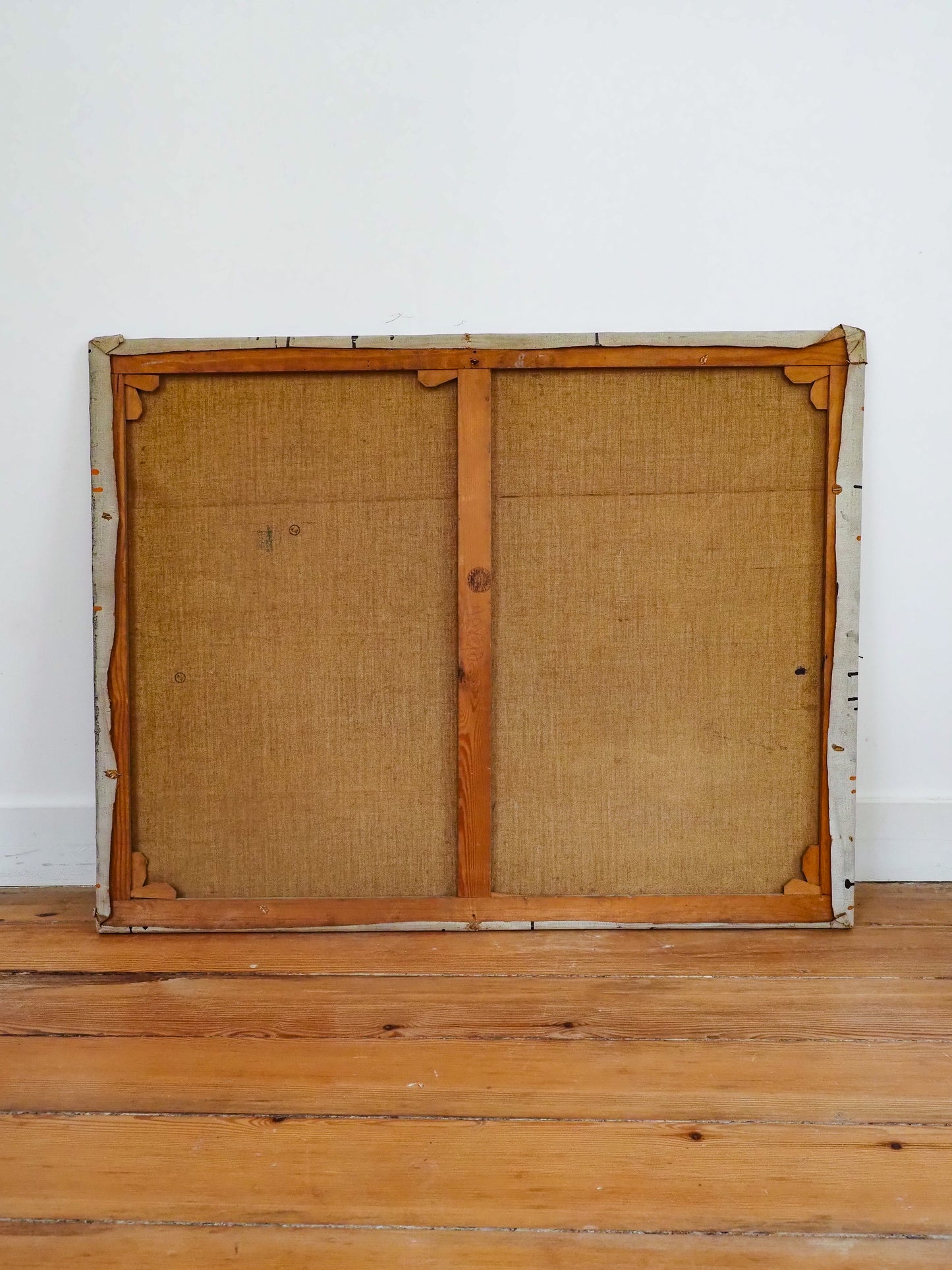 Grand tableau abstrait vintage – peinture signée Jean Triffez (1931-1983), XXᵉ siècle