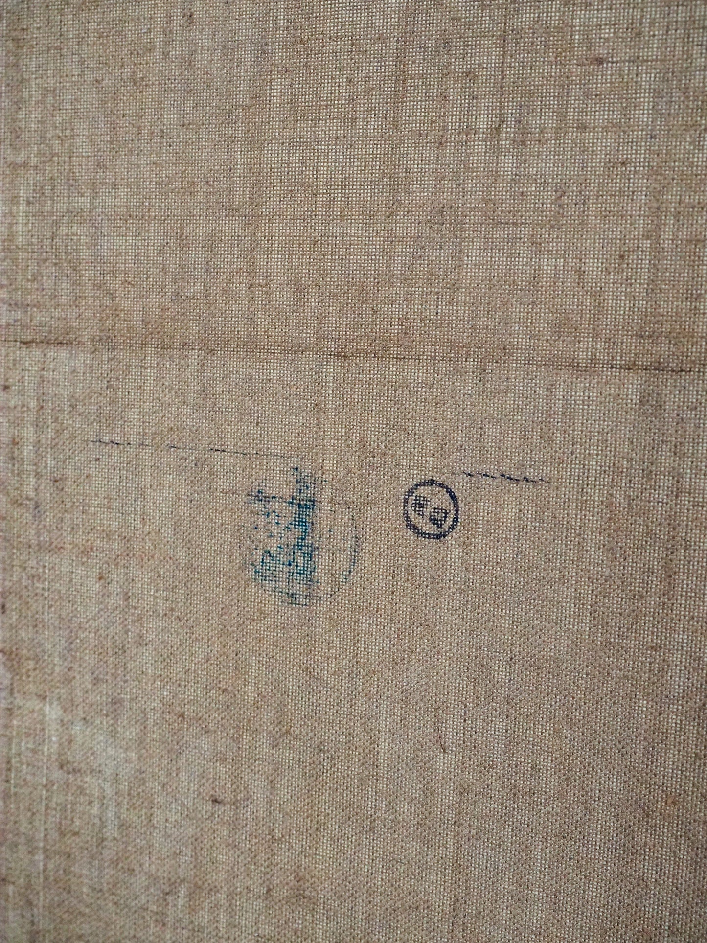 Grand tableau abstrait vintage – peinture signée Jean Triffez (1931-1983), XXᵉ siècle