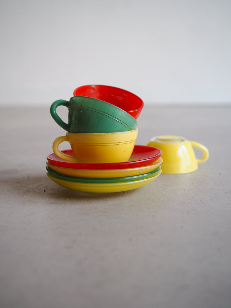 4 tasses Duralex couleurs