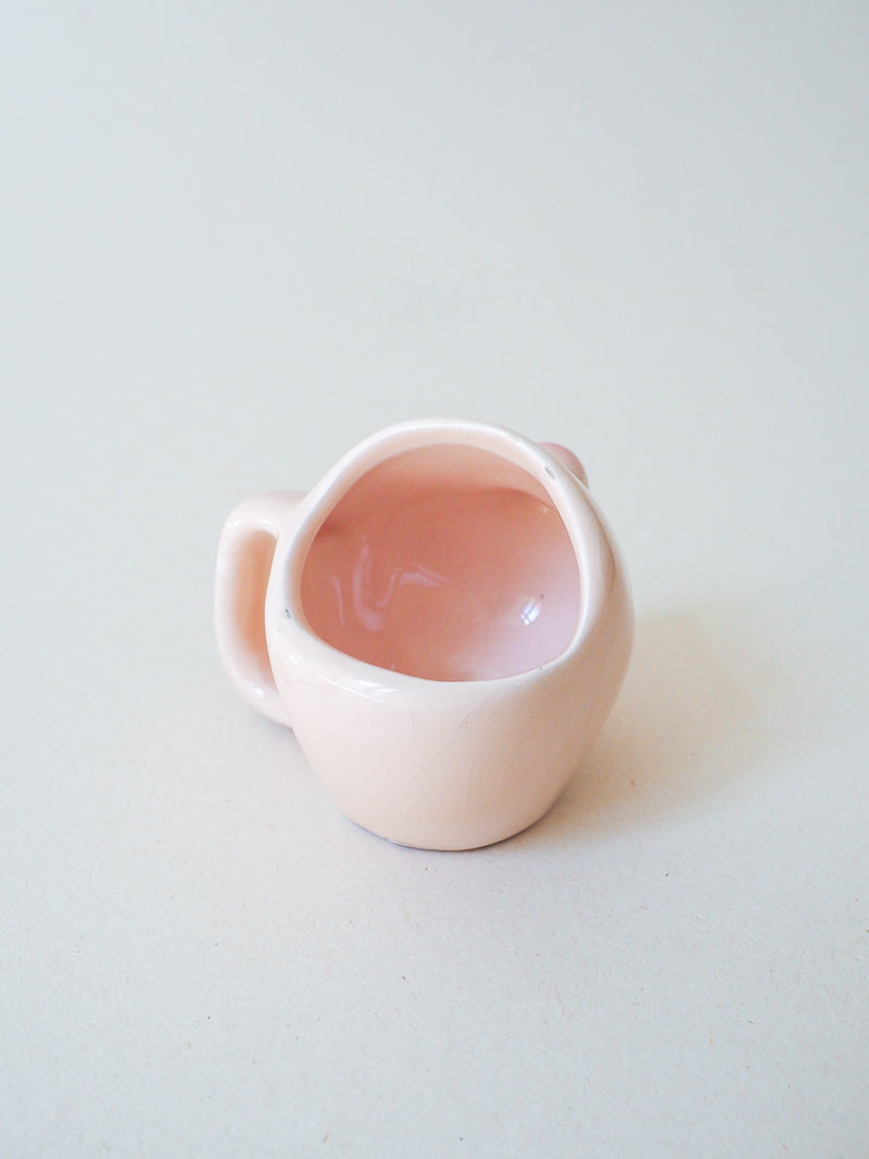 3 Petites tasses à liqueur vintage en forme de sein « Petit Lait » – Objet érotique