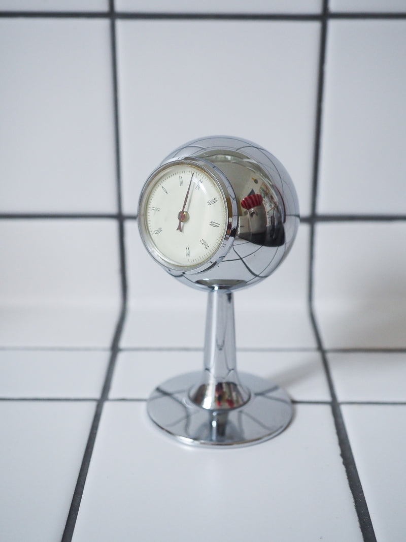 🌡️✨ Thermomètre Vintage Chromé – Design