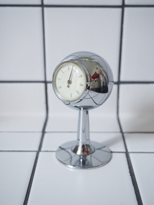 🌡️✨ Thermomètre Vintage Chromé – Design