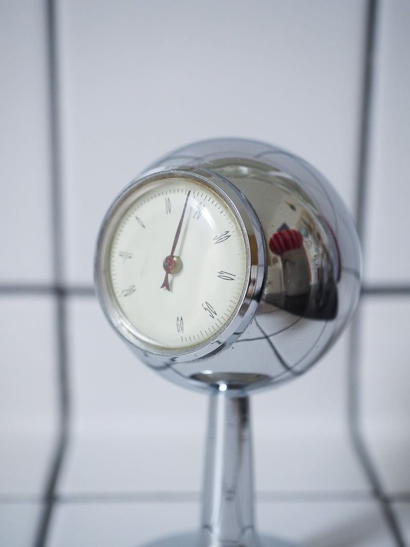 🌡️✨ Thermomètre Vintage Chromé – Design