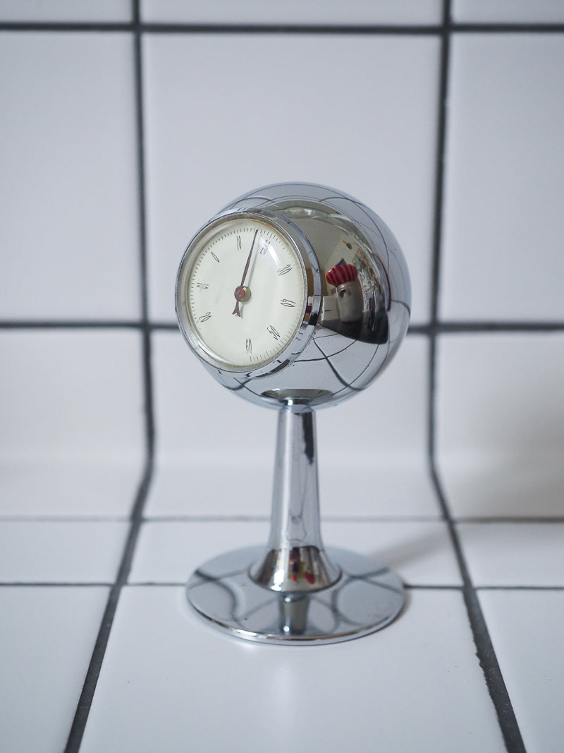 🌡️✨ Thermomètre Vintage Chromé – Design