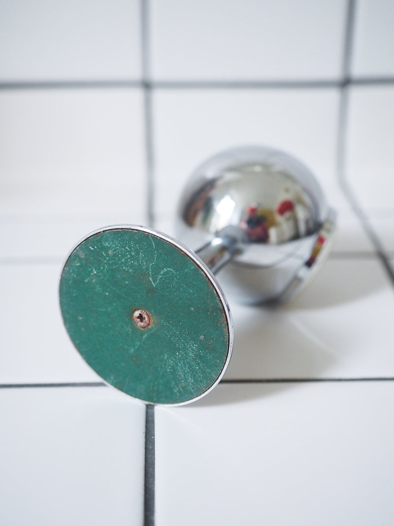 🌡️✨ Thermomètre Vintage Chromé – Design