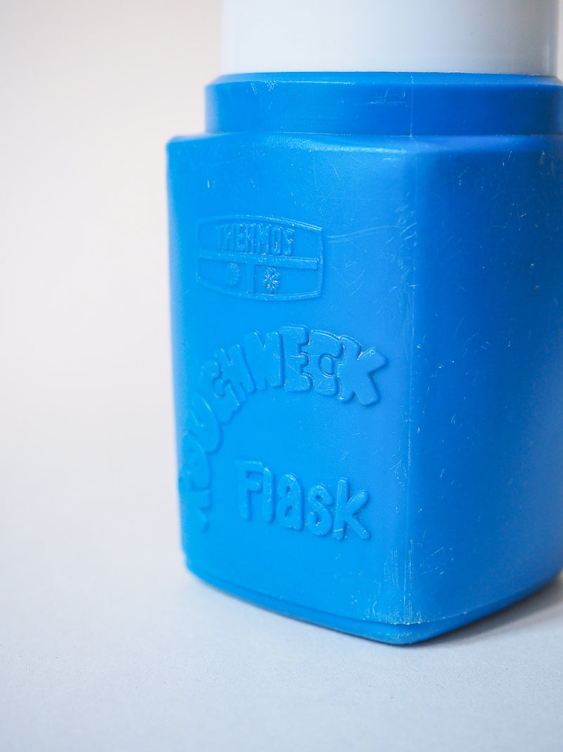 Thermos Flask Roughneck Flip tap  – Gourde vintage Mister T – Années 80 – Objet collector