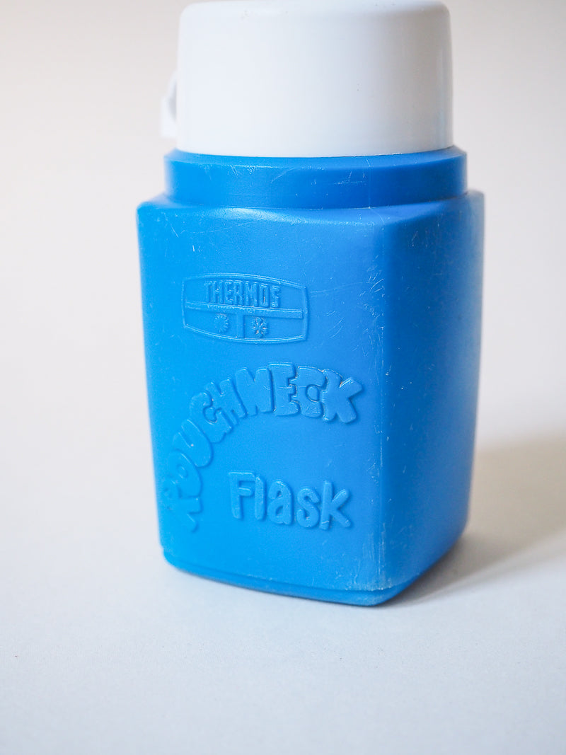 Thermos Flask Roughneck Flip tap  – Gourde vintage Mister T – Années 80 – Objet collector