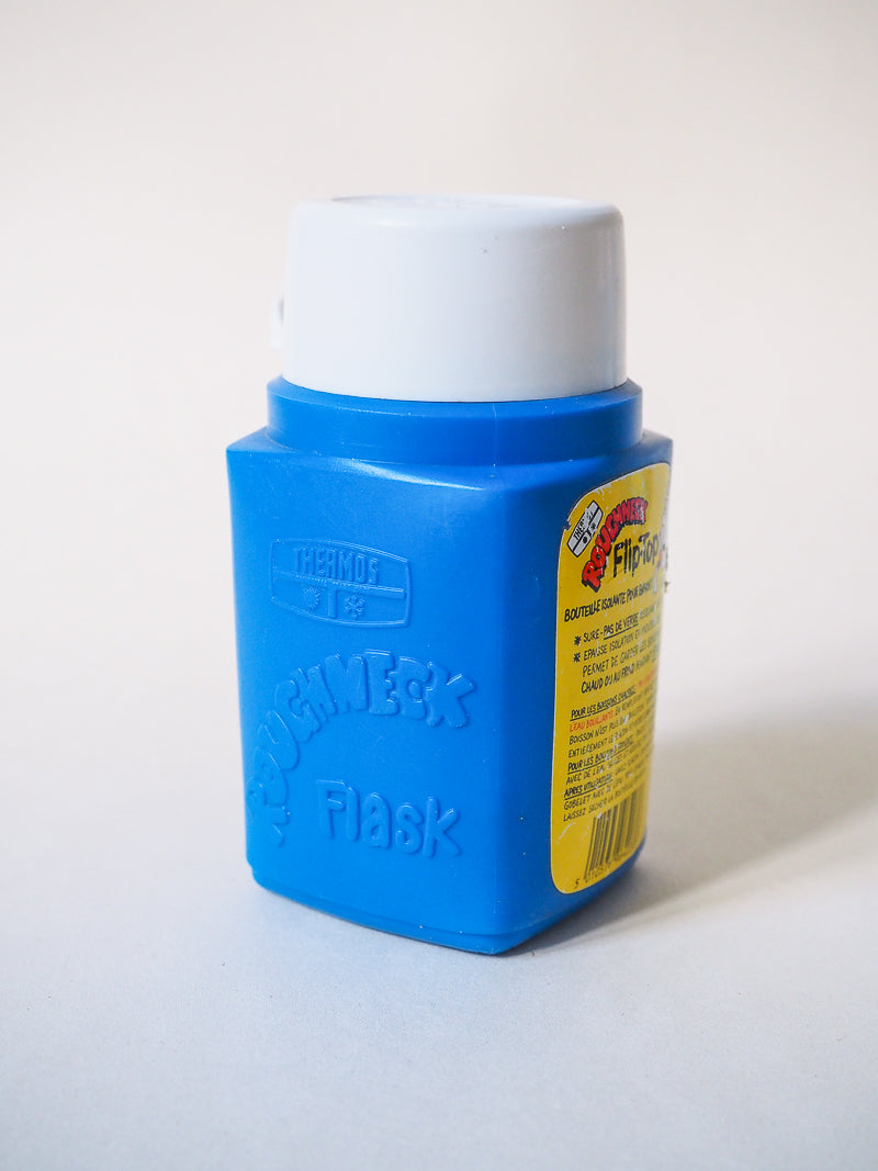 Thermos Flask Roughneck Flip Top  – Gourde vintage Sesame Street – Années 80 – Objet collector