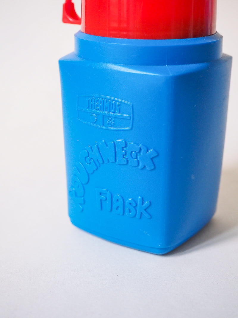 Thermos Flask Roughneck Flip tap  – Gourde vintage Snoopy – Années 80 – Objet collector