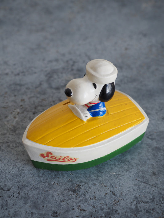Tirelire Snoopy Sailor marin