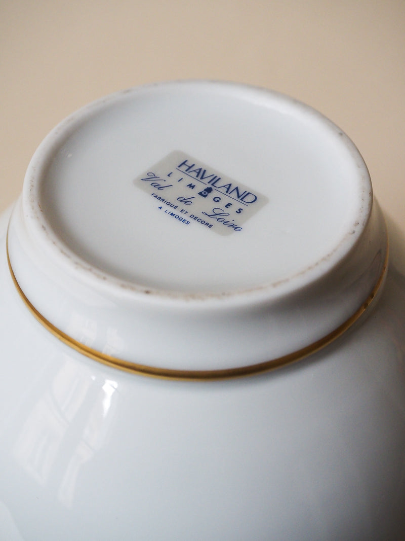 Vase collection Val-de-Loire - Haviland Porcelaine de Limoges
