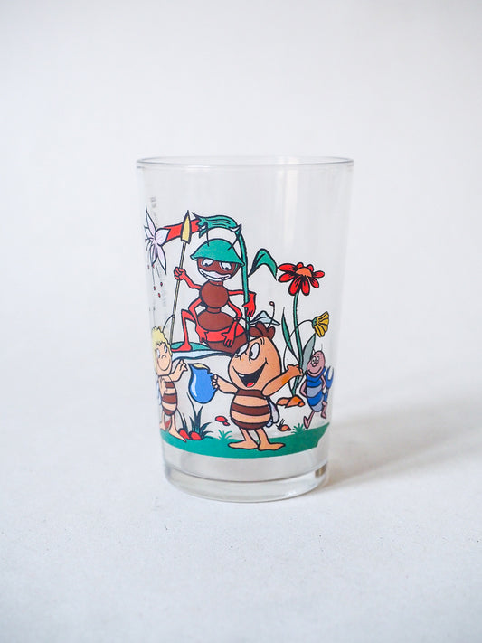 Verre à moutarde de collection – Maya l’abeille – 1981