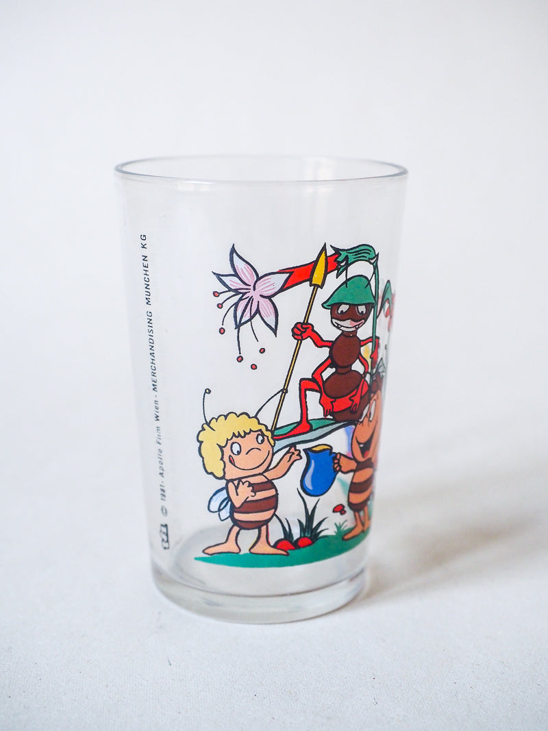 Verre à moutarde de collection – Maya l’abeille – 1981