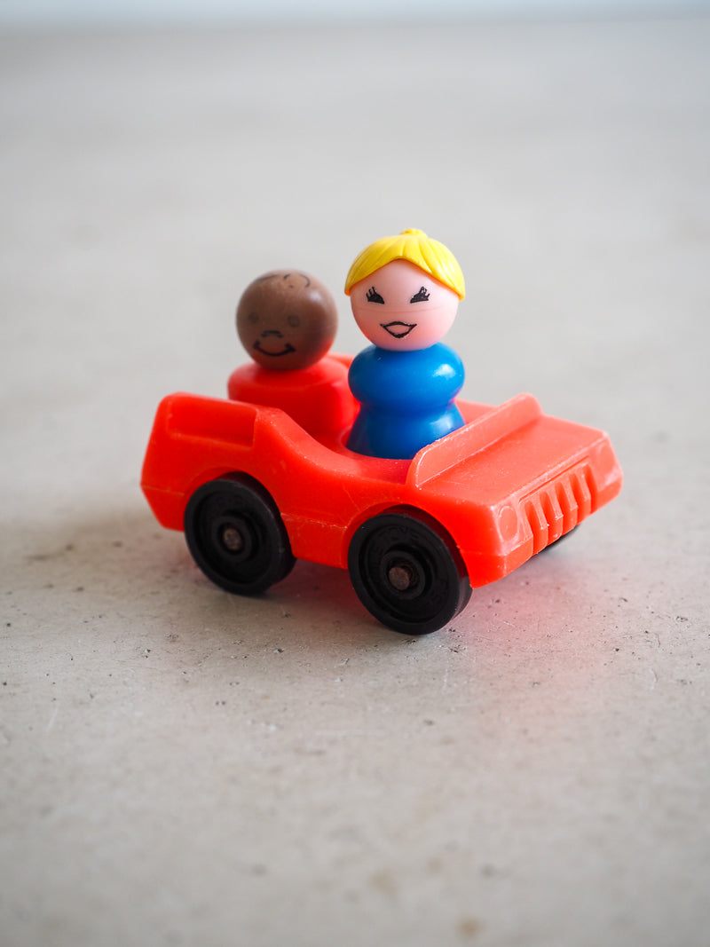 Voiture rouge Little People