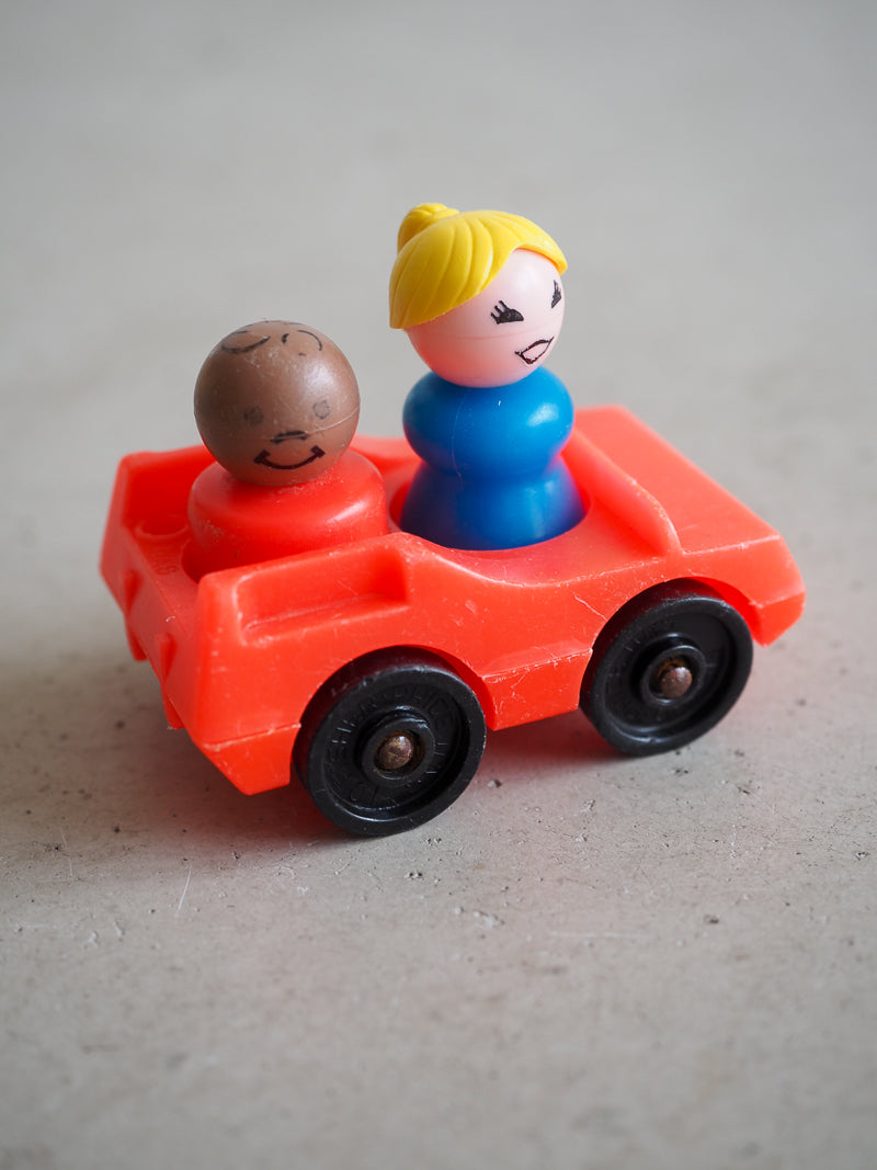 Voiture rouge Little People