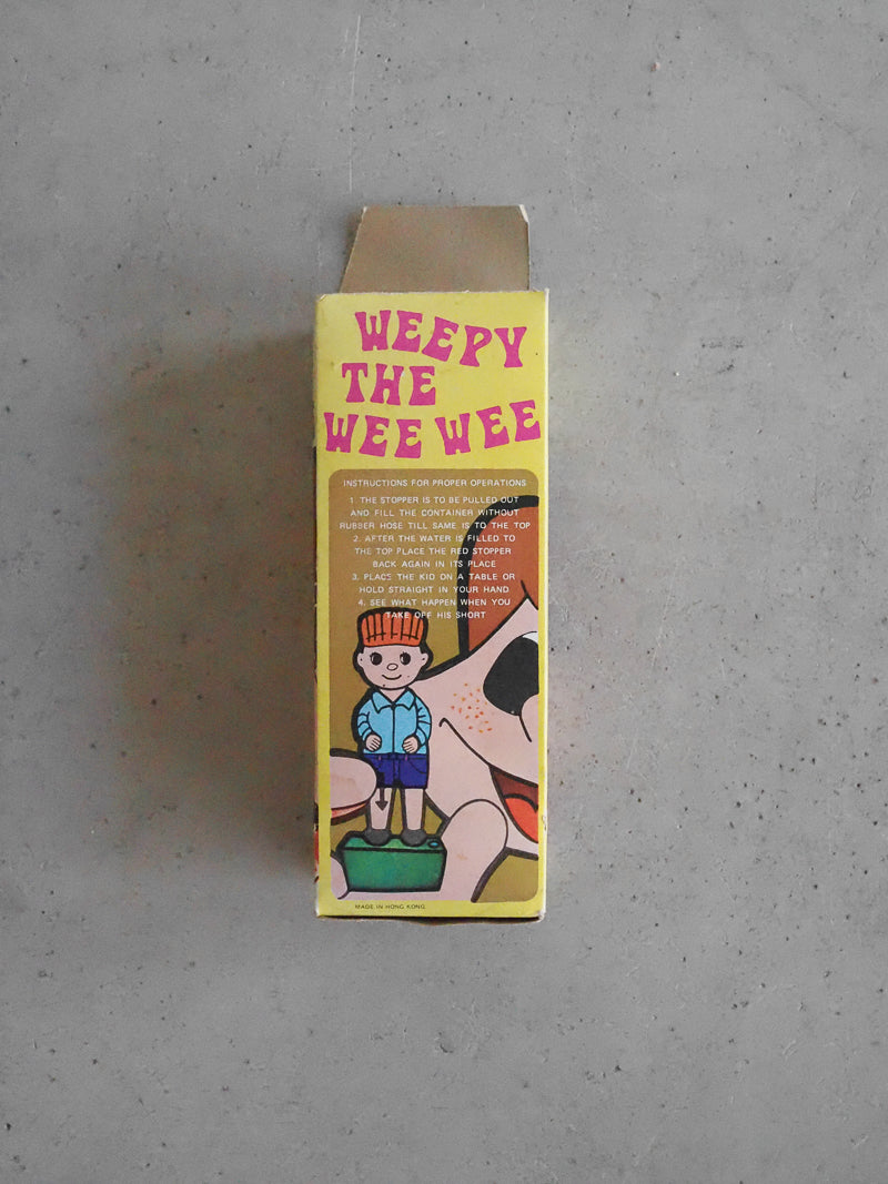 Weepy the wee wee jouet vintage qui fait pipi